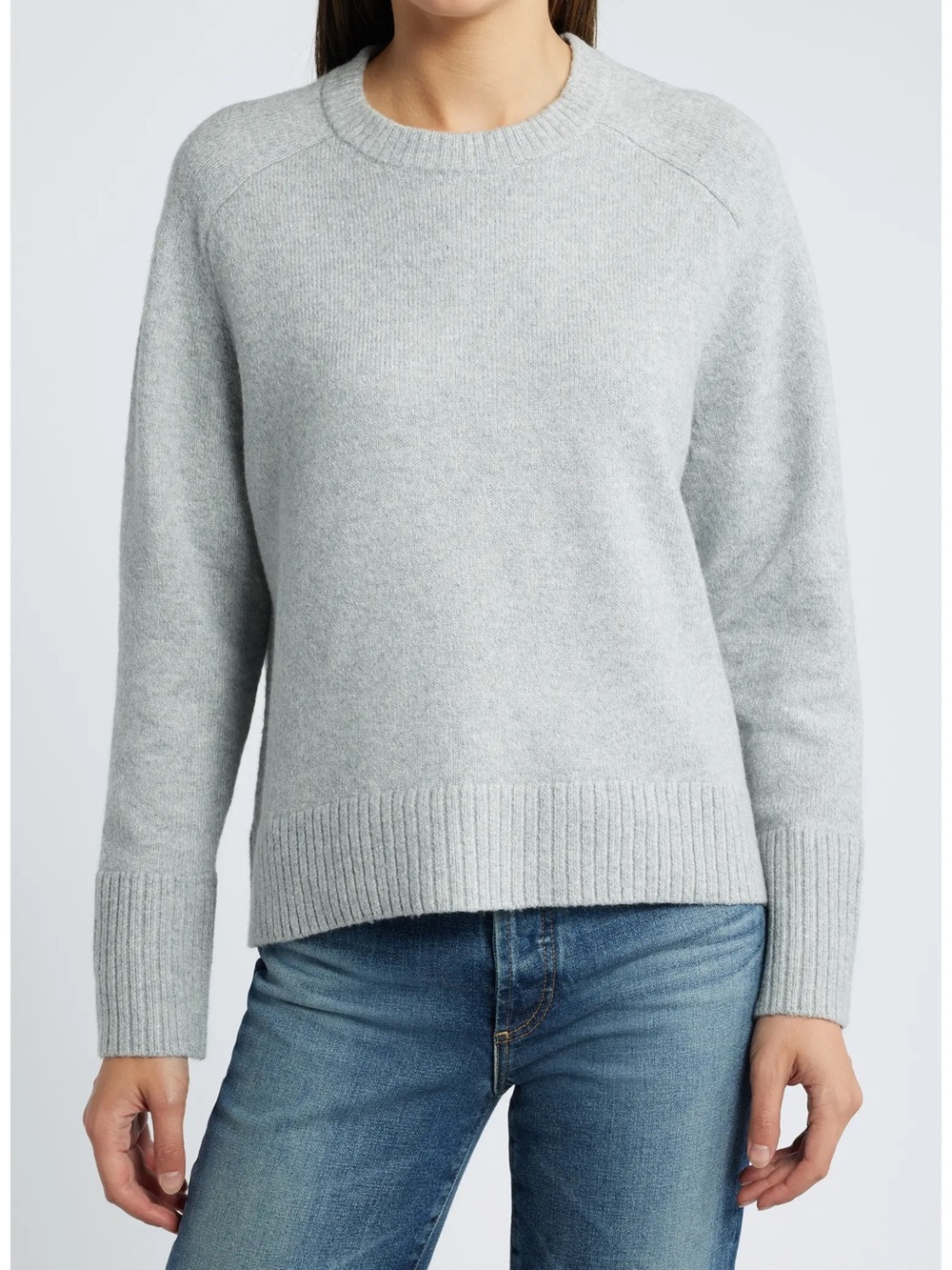 Treasure & Bond Women's Crewneck Sweater in Deep Plum